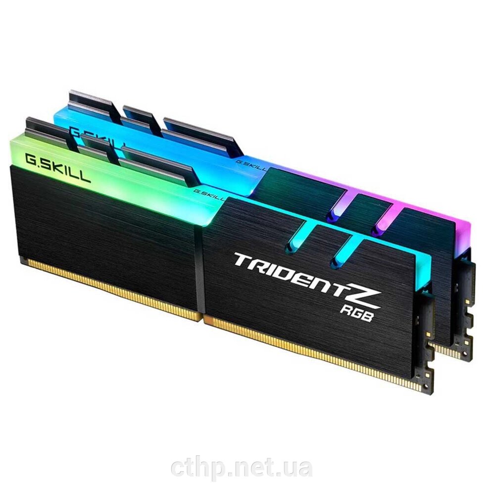 G. Skill 16 GB (2x8GB) DDR4 3600 MHz Trident Z RGB For AMD (F4-3600C18D-16GTZRX) від компанії Cthp - фото 1