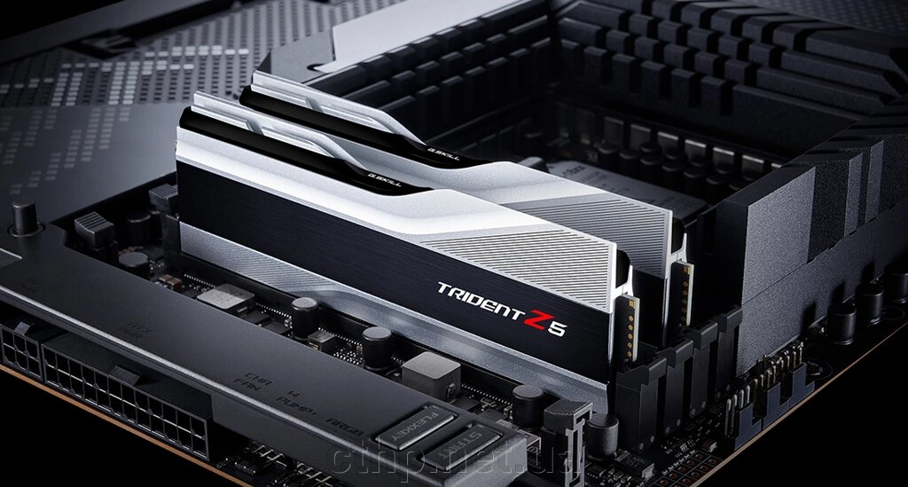 G. Skill 32 GB (2x16GB) DDR5 5600 MHz Trident Z5 RGB (F5-5600U3636C16GX2-TZ5RS) від компанії Cthp - фото 1