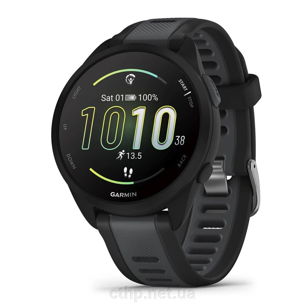 Garmin Forerunner 165 Black/Slate Gray (010-02863-20) від компанії Cthp - фото 1