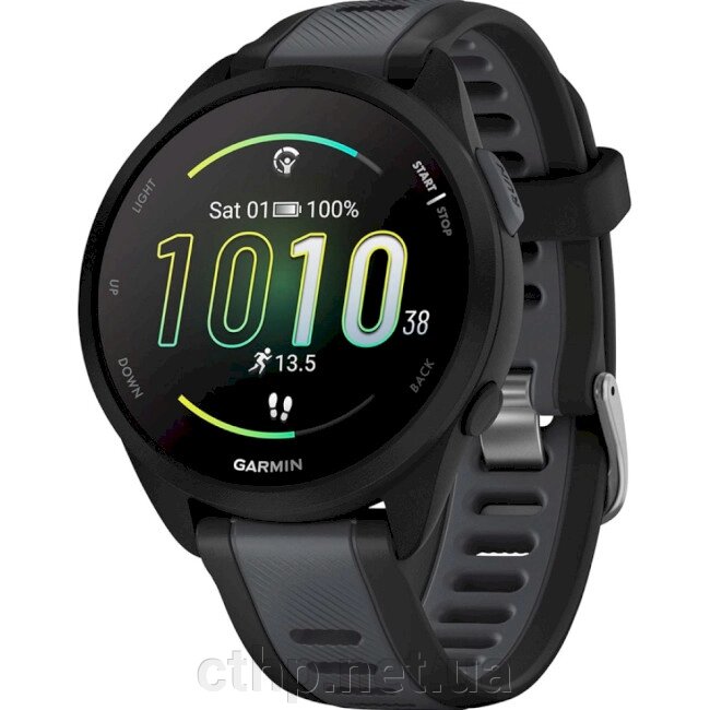 Garmin Forerunner 165 Music Black/Slate Gray (010-02863-30/B0) від компанії Cthp - фото 1