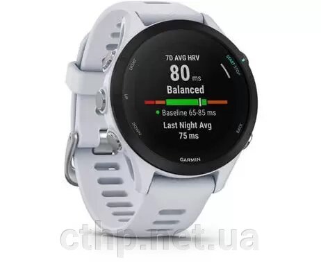 Garmin Forerunner 255 Music Whitestone (010-02641-21/31) від компанії Cthp - фото 1