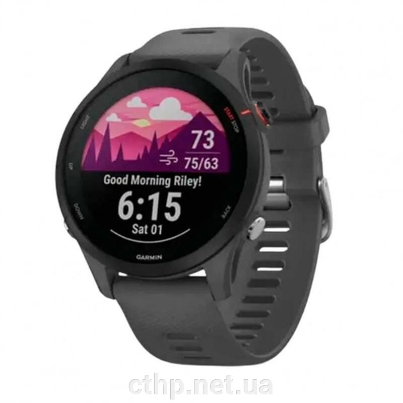 Garmin Forerunner 255 Slate Gray (010-02641-00/10/43) від компанії Cthp - фото 1