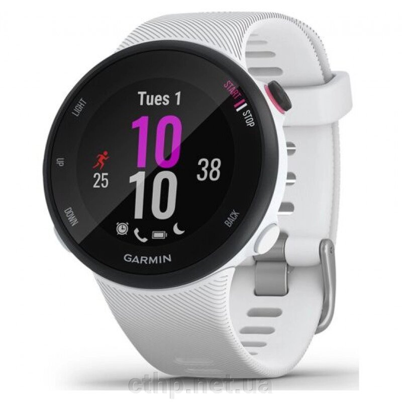 Garmin Forerunner 45s White (010-02156-00/10) від компанії Cthp - фото 1