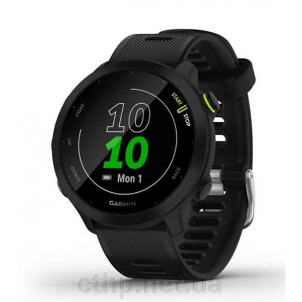 Garmin Forerunner 55 Black (010-02562-00/10) від компанії Cthp - фото 1