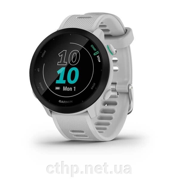 Garmin Forerunner 55 White (010-02562-11) від компанії Cthp - фото 1