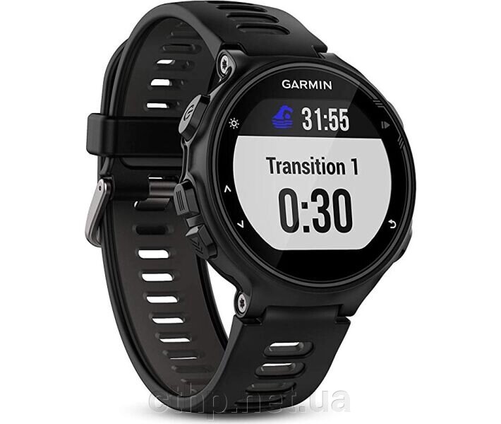 Garmin Forerunner 735XT Tri-Bundle Black / Gray (010-01614-09) від компанії Cthp - фото 1