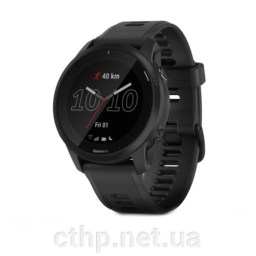 Спортивний годинник Garmin Forerunner 945 LTE Black (010-02383-20/00)