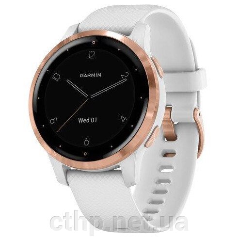 Garmin vivoactive 4S White/Rose Gold (010-02172-23/22/21) від компанії Cthp - фото 1