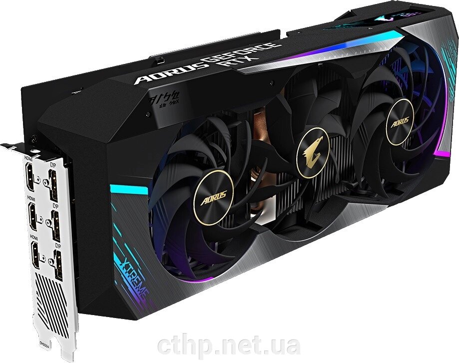 GIGABYTE AORUS GeForce RTX 3080 XTREME 10G rev. 2.0 (GV-N3080AORUS X-10GD rev. 2.0) від компанії Cthp - фото 1