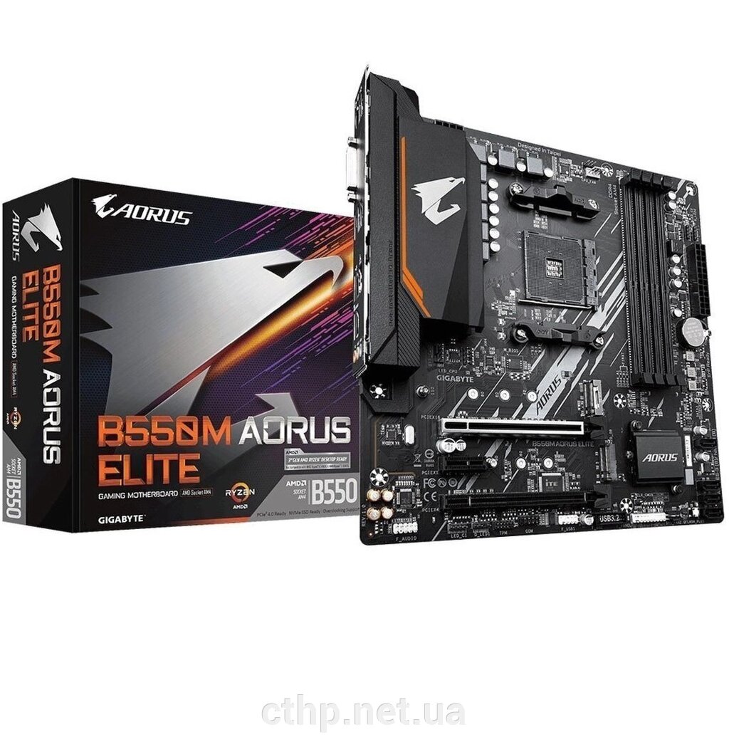 GIGABYTE B550M AORUS ELITE від компанії Cthp - фото 1