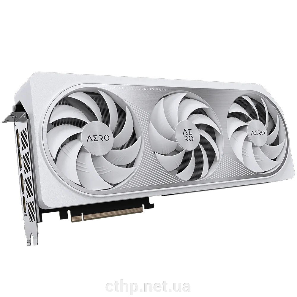 GIGABYTE GeForce RTX 4070 Ti AERO OC 12G (GV-N407TAERO OC-12GD) від компанії Cthp - фото 1