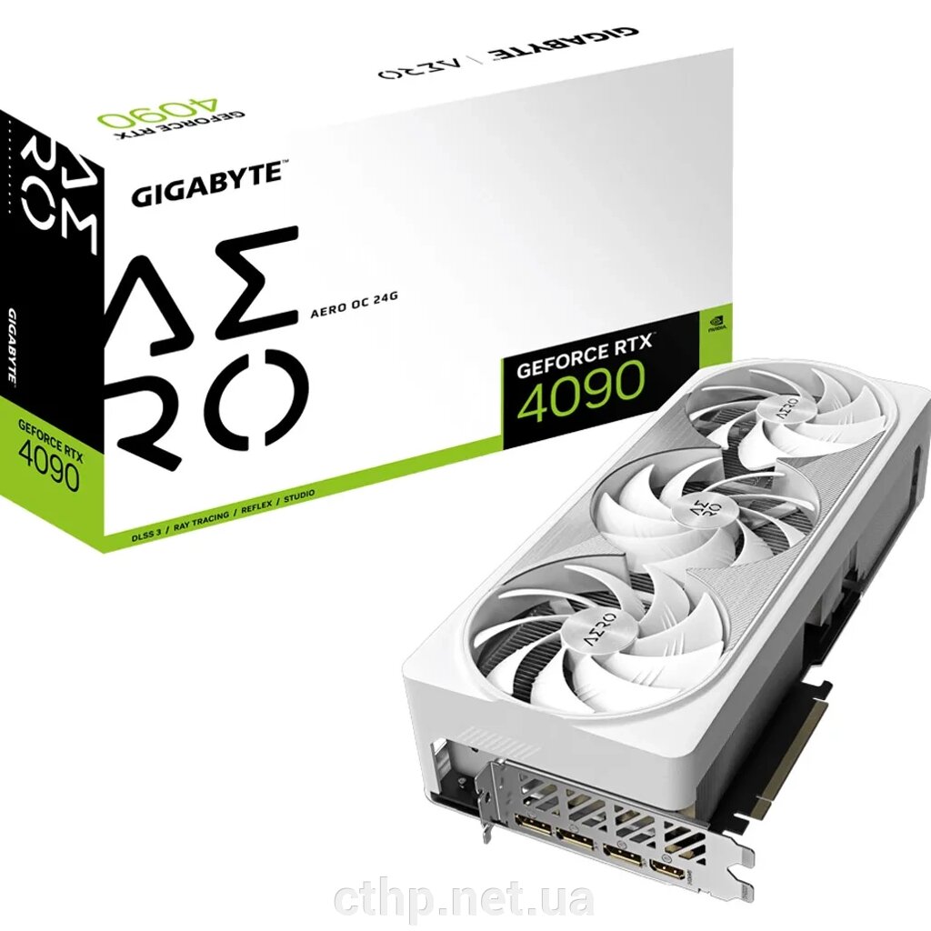 GIGABYTE GeForce RTX 4090 AERO OC 24G (GV-N4090AERO OC-24GD) Open BOX від компанії Cthp - фото 1