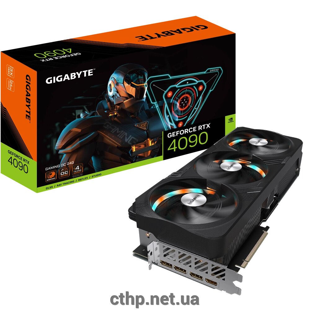 GIGABYTE GeForce RTX 4090 GAMING OC 24G (GV-N4090GAMING OC-24GD) Open BOX від компанії Cthp - фото 1