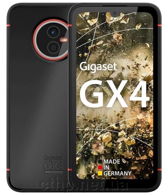 Gigaset GX4 4/64GB Black (S30853H1531R111) від компанії Cthp - фото 1