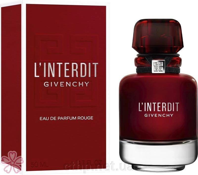 GIVENCHY L'Interdit Rouge Парфумована вода для жінок 80 мл від компанії Cthp - фото 1