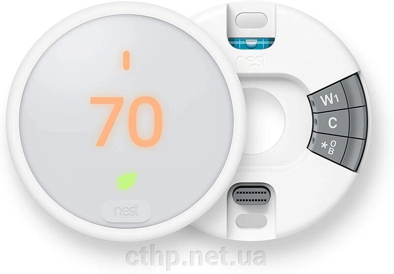 Google Nest Smart Thermostat E White (T4000ES) від компанії Cthp - фото 1
