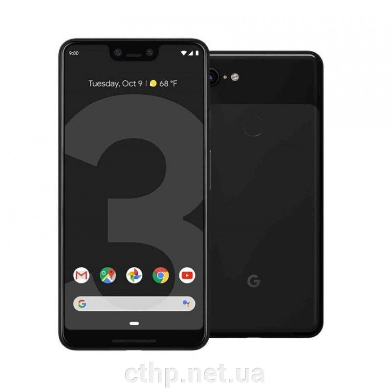 Google Pixel 3 XL 4/64GB Just Black від компанії Cthp - фото 1