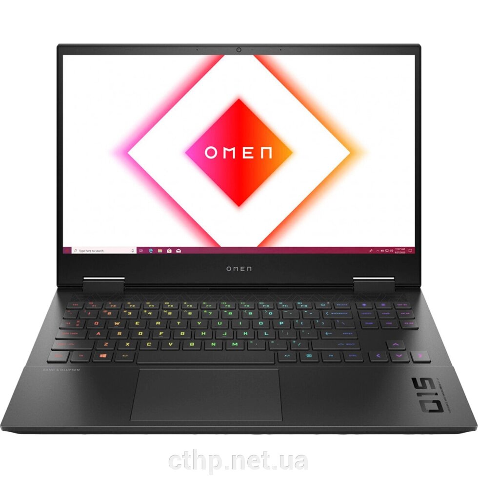 HP OMEN 15-ek0001nc Black (1X2E1EA) від компанії Cthp - фото 1