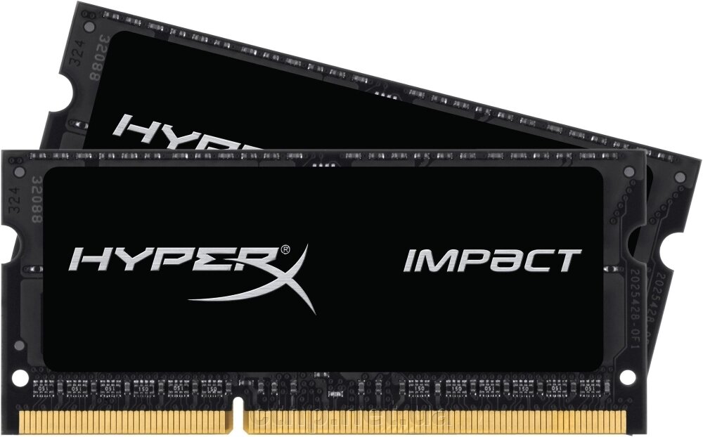 HyperX 16 GB (2x8GB) SO-DIMM DDR3L 1866 MHz Impact (HX318LS11IBK2/16) від компанії Cthp - фото 1