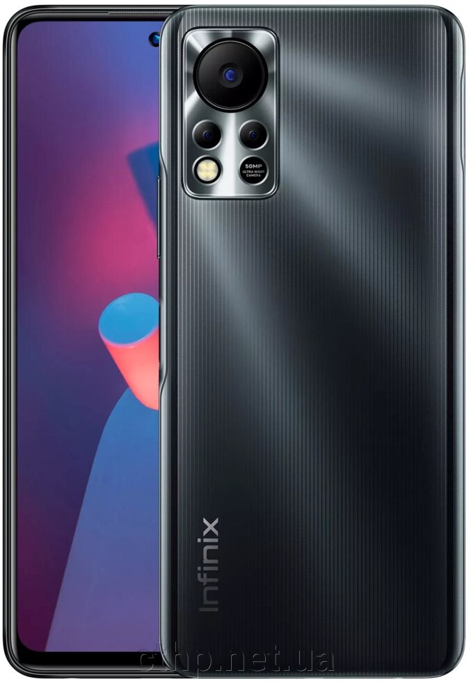 Infinix Hot 11S 4/64GB NFC Polar Black від компанії Cthp - фото 1