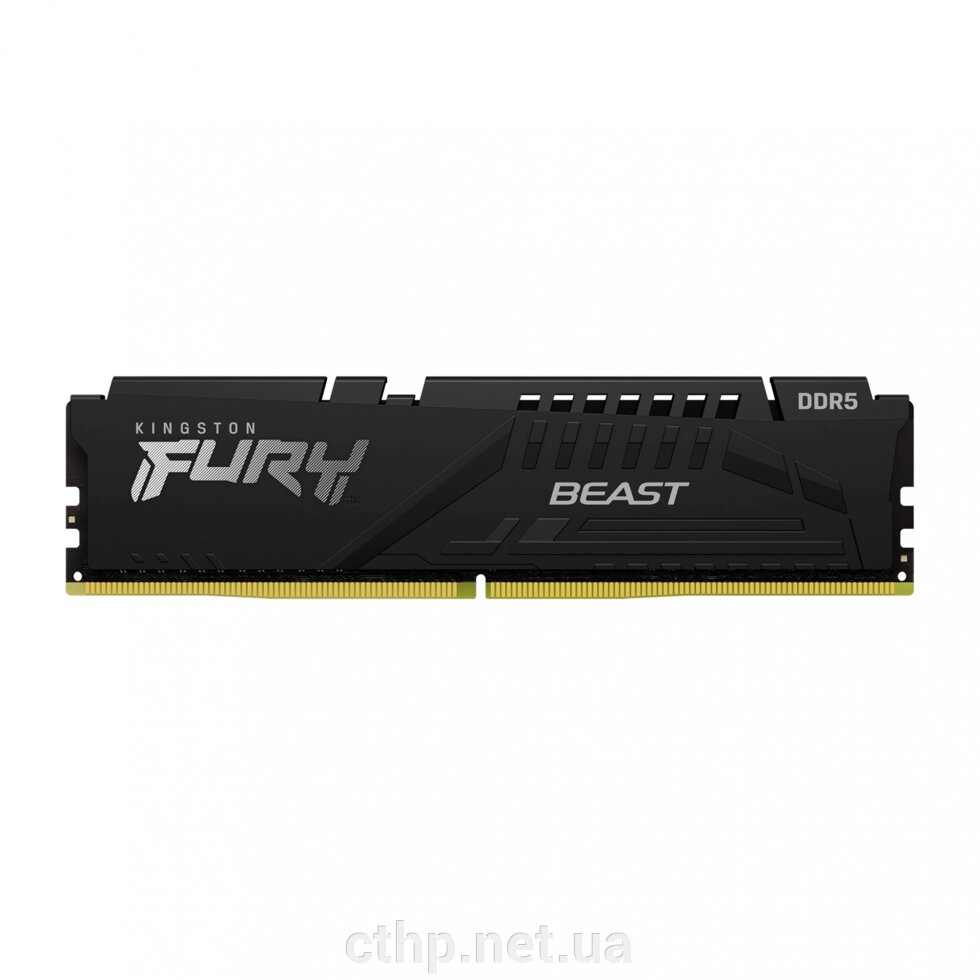 Kingston FURY 16 GB DDR5 4800 MHz Beast Black (KF548C38BB-16) від компанії Cthp - фото 1