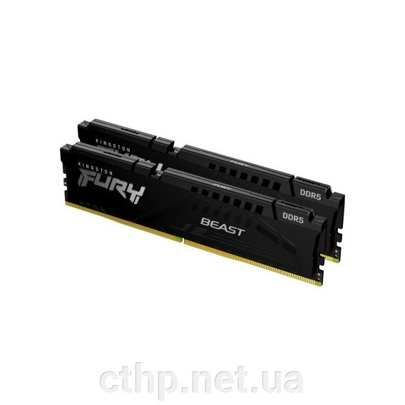 Kingston FURY 32 GB (2x16GB) DDR5 5600 MHz Beast (KF556C40BBK2-32) від компанії Cthp - фото 1