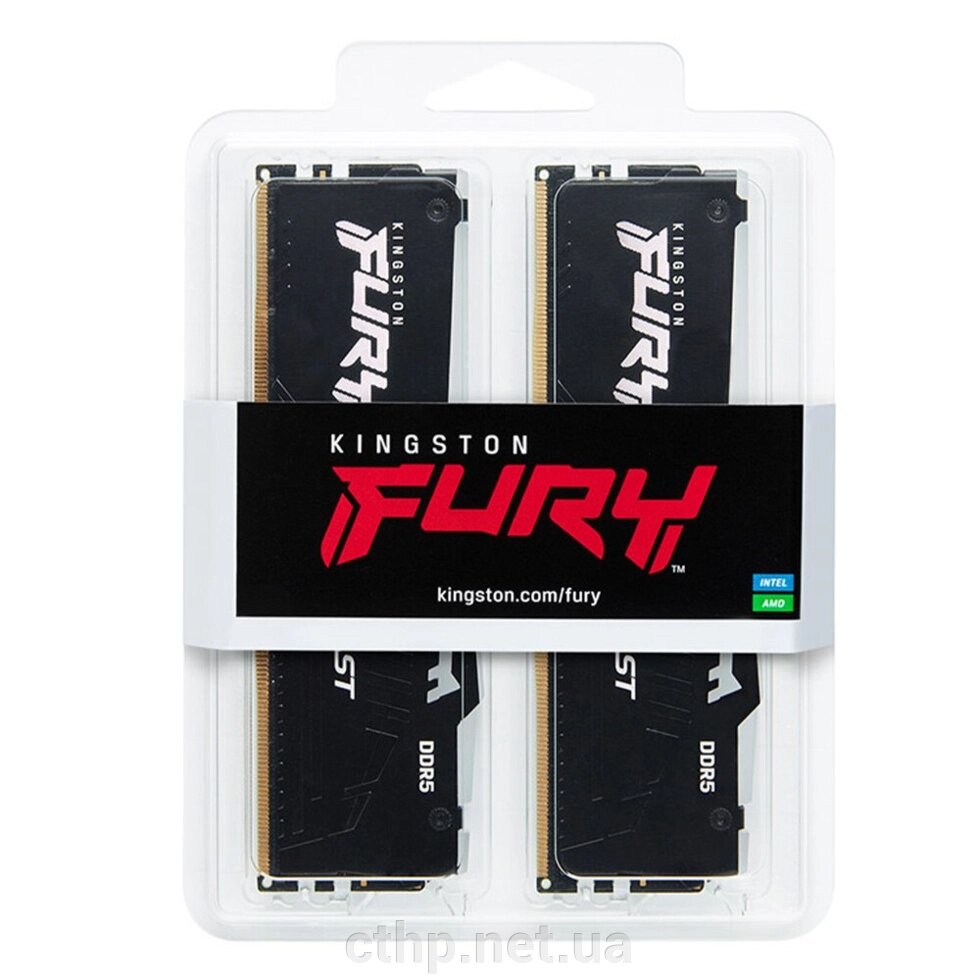 Kingston FURY 32 GB (2x16GB) DDR5 6000 MHz Beast (KF560C40BBK2-32) від компанії Cthp - фото 1