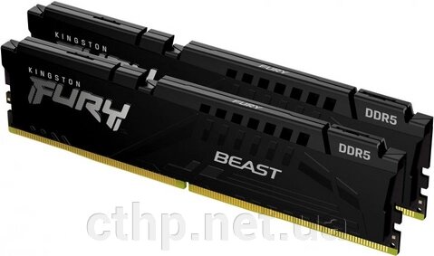 Kingston FURY 64 GB (2x32GB) DDR5 5600 MHz Beast (KF556C40BBK2-64) від компанії Cthp - фото 1