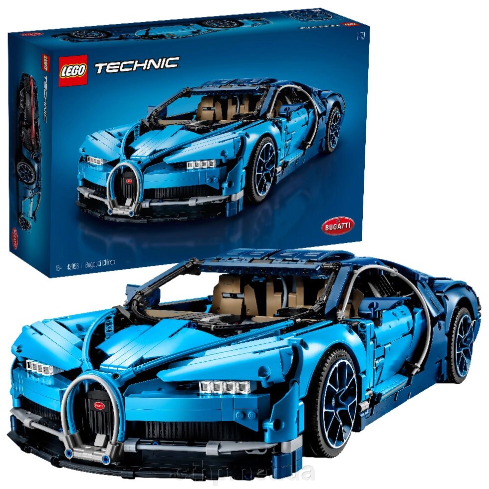 LEGO Technic Bugatti Chiron Бугатті (42083) від компанії Cthp - фото 1