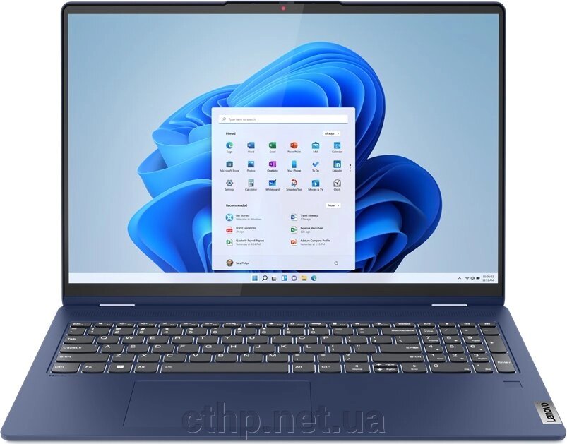 Lenovo IdeaPad Flex 5 16ABR8 Abyss Blue kovovy + aktivni stylus (82XY002CCK) від компанії Cthp - фото 1