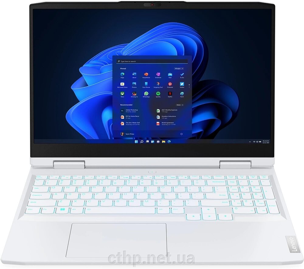 Lenovo IdeaPad Gaming 3 15IAH7 (82S900JKPB) White від компанії Cthp - фото 1