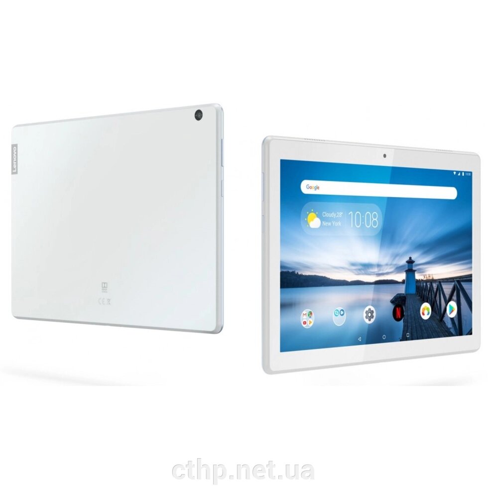 Lenovo Tab M10 TB-X505F 2/32GB Wi-Fi Polar White (ZA4G0116PL) від компанії Cthp - фото 1