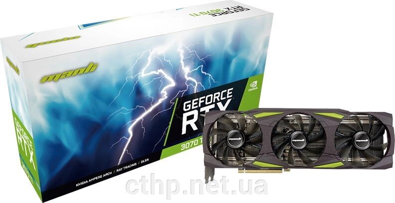 Manli GeForce RTX 3070 Ti LHR (M-NRTX3070TI/6RGHPPPV2-M3514) від компанії Cthp - фото 1