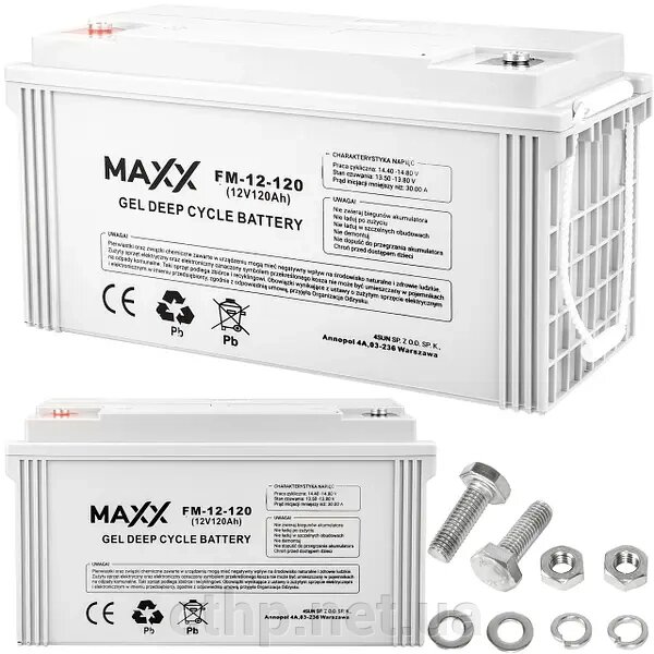 MAXX Battery GEL 12V 120Ah (FM-S-12-120) від компанії Cthp - фото 1