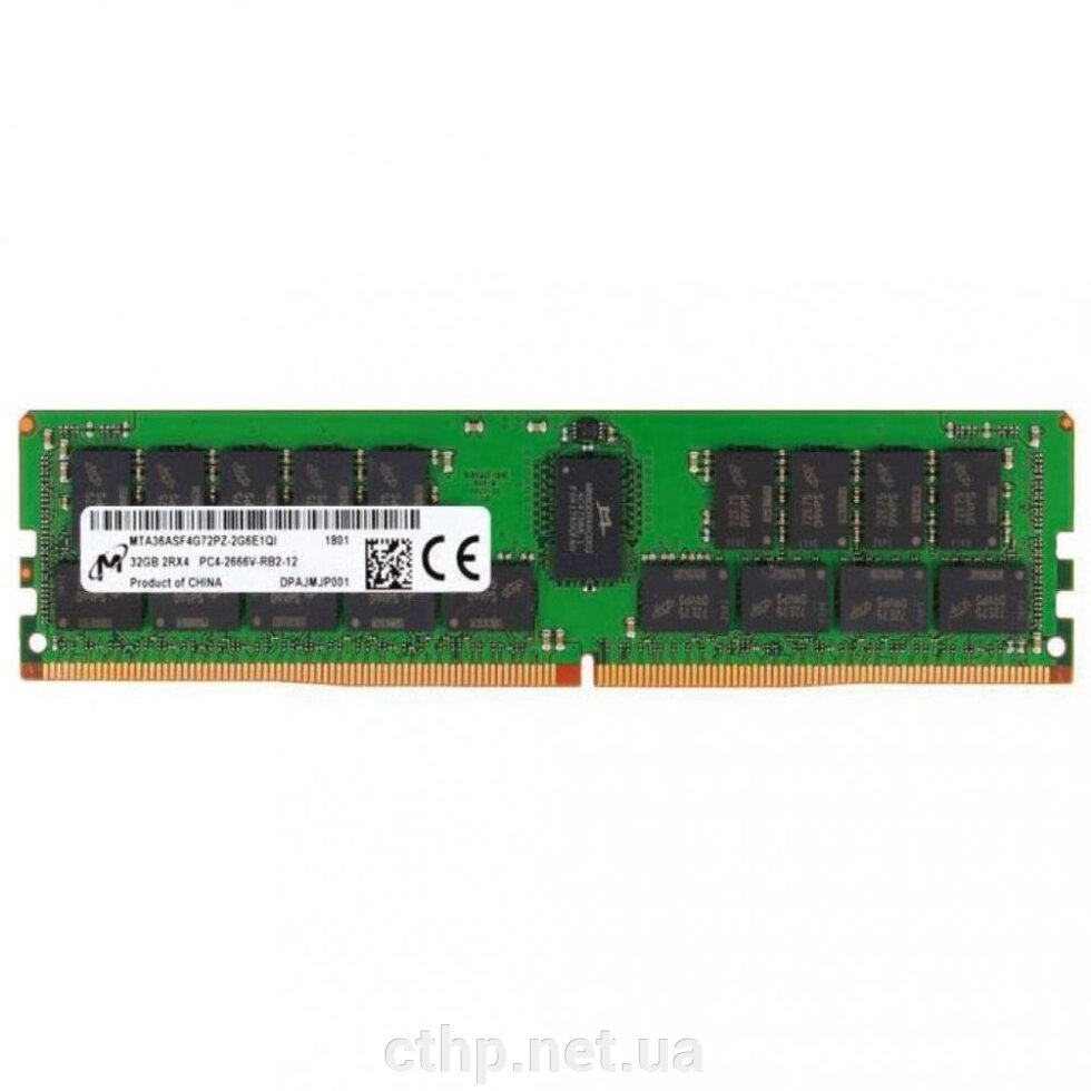 Micron 32 GB DDR4 2666 MHz (MTA36ASF4G72PZ-2G6) від компанії Cthp - фото 1