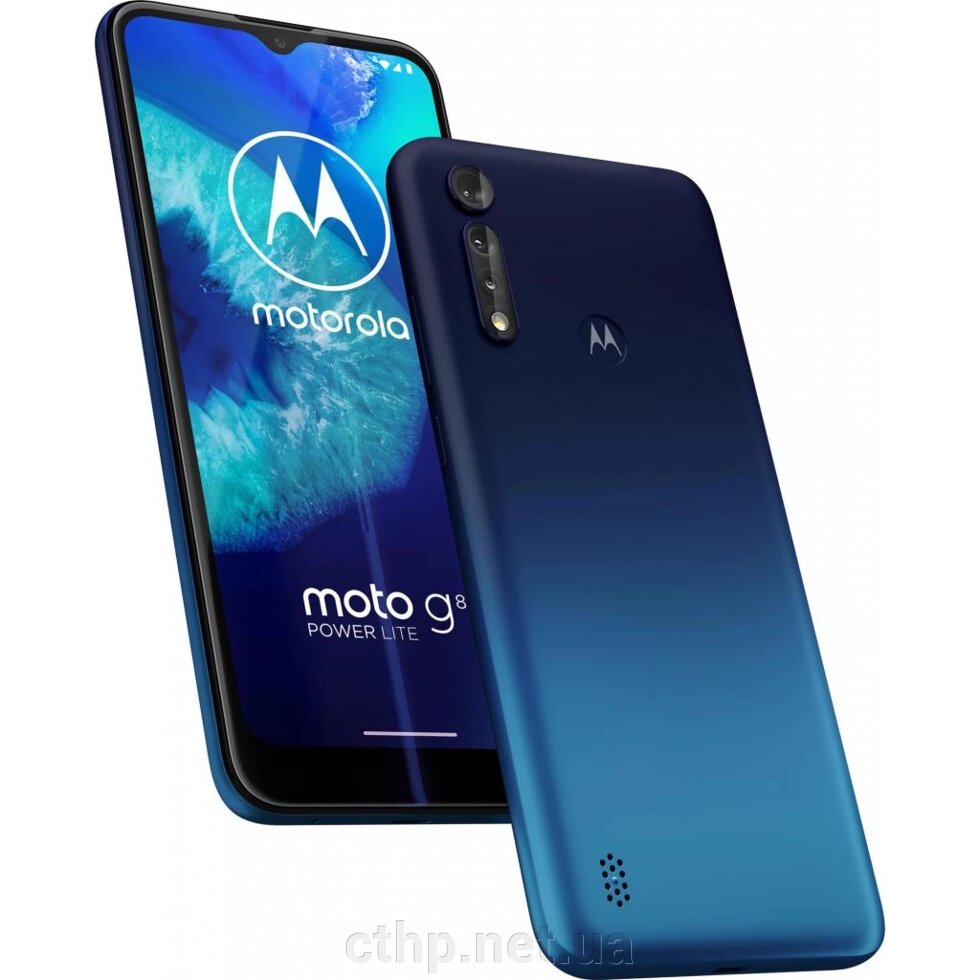 Motorola G8 Power Lite 4 / 64GB Royal Blue (PAJC0017RS) від компанії Cthp - фото 1