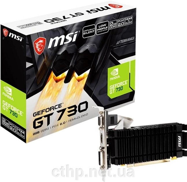 MSI GeForce GT 730 (N730K-2GD3H/LPV1) від компанії Cthp - фото 1