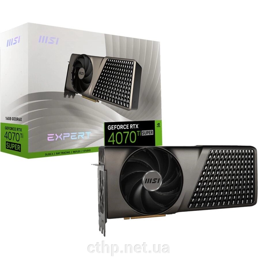 MSI GeForce RTX 4070 Ti SUPER 16G EXPERT (912-V513-689) від компанії Cthp - фото 1