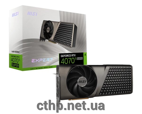 MSI GeForce RTX 4070 Ti SUPER EXPERT від компанії Cthp - фото 1