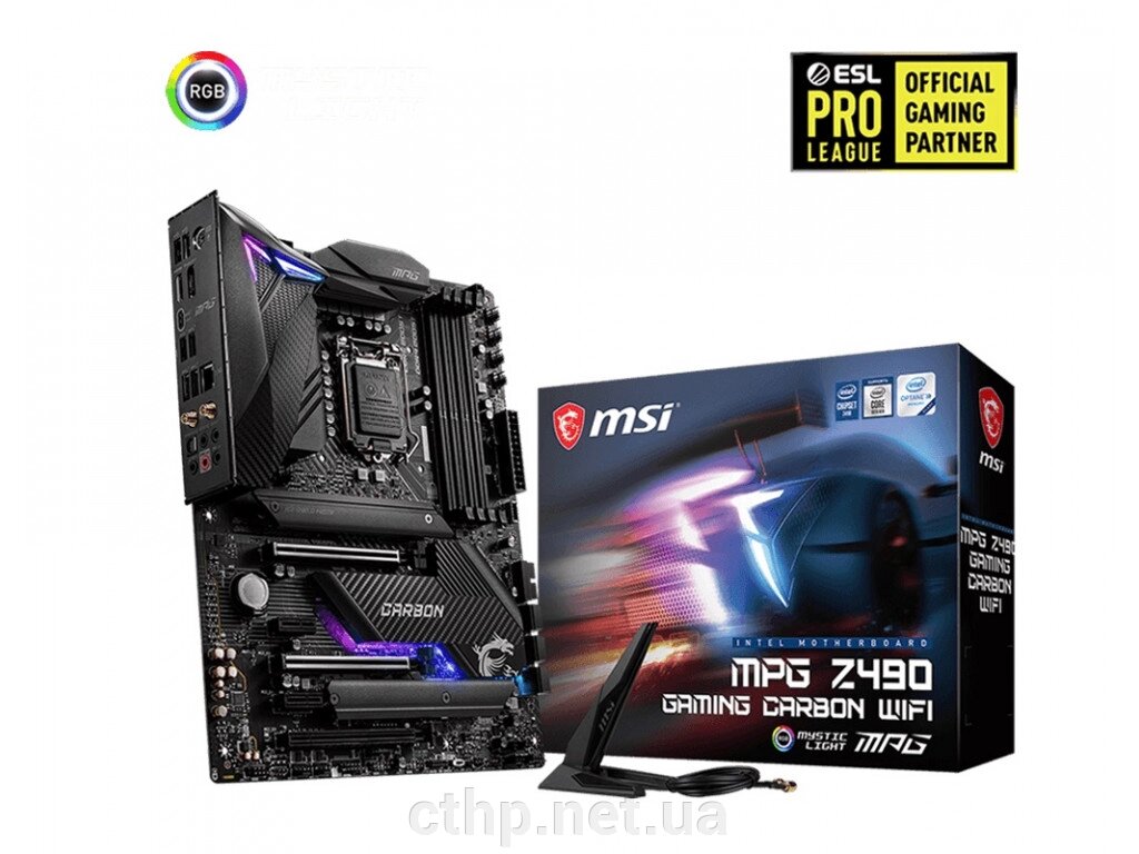 MSI MPG Z490 GAMING CARBON WIFI від компанії Cthp - фото 1