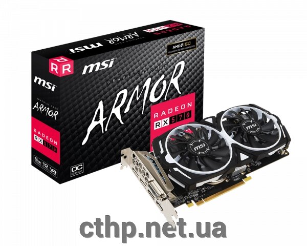 MSI Radeon RX 570 ARMOR 8G OC від компанії Cthp - фото 1