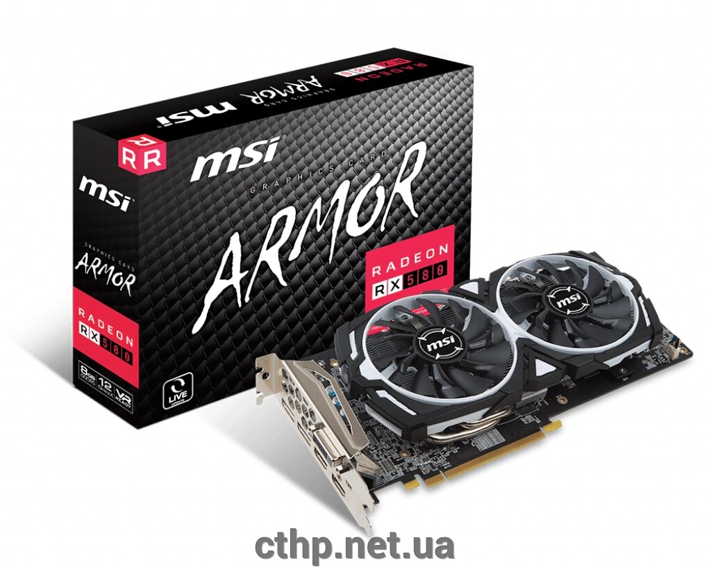 MSI Radeon RX 580 ARMOR 8G OC від компанії Cthp - фото 1