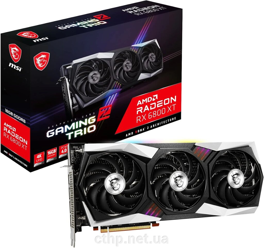 MSI Radeon RX 6800 XT GAMING Z TRIO 16G від компанії Cthp - фото 1