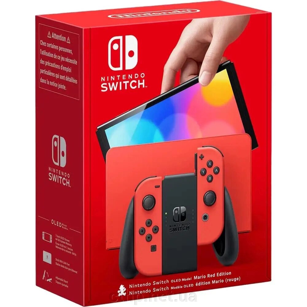 Nintendo Switch OLED Model Mario Red Edition (045496453633) від компанії Cthp - фото 1