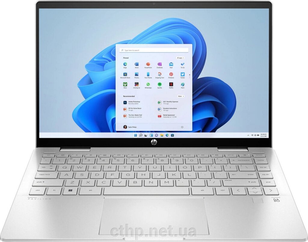 Ноутбук HP Elite x360 1040 14 G10 Silver (6V7T0AV_V3) від компанії Cthp - фото 1