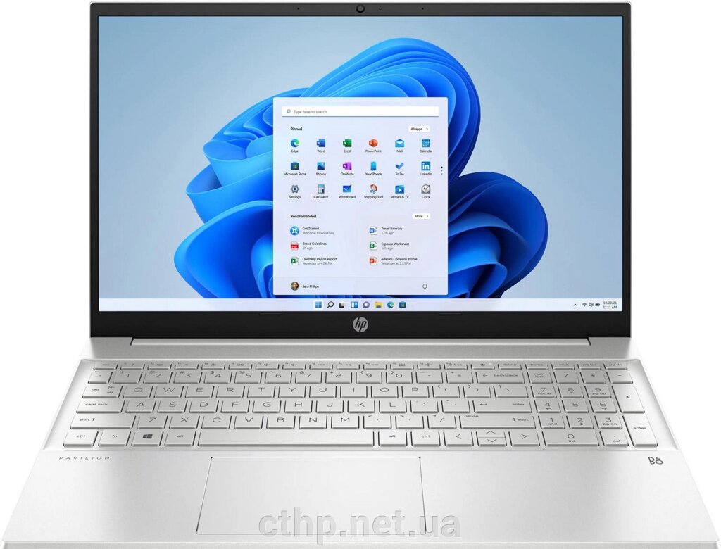 Ноутбук HP Pavilion 15-eg2033ua Natural Silver (834N1EA) від компанії Cthp - фото 1