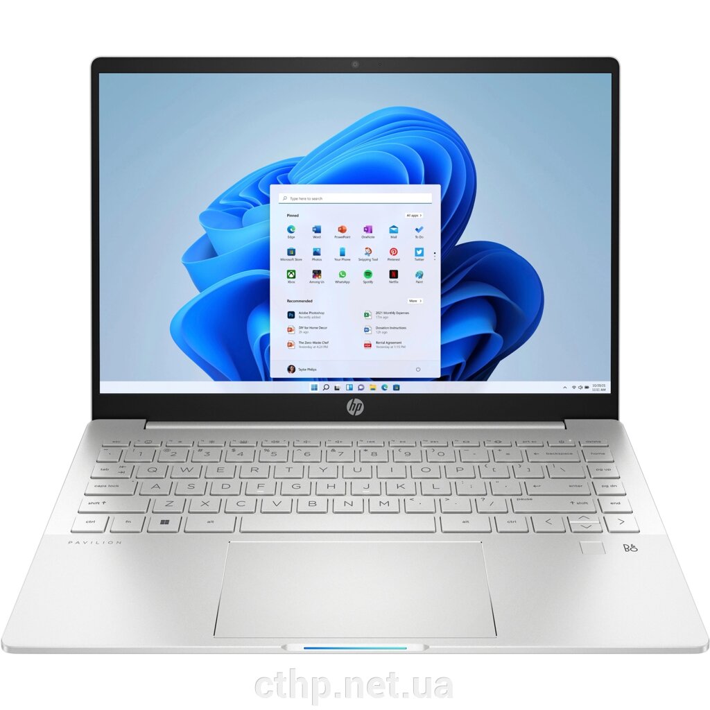 Ноутбук HP Pavilion Plus 14-eh1010ua Natural Silver (91M13EA) від компанії Cthp - фото 1