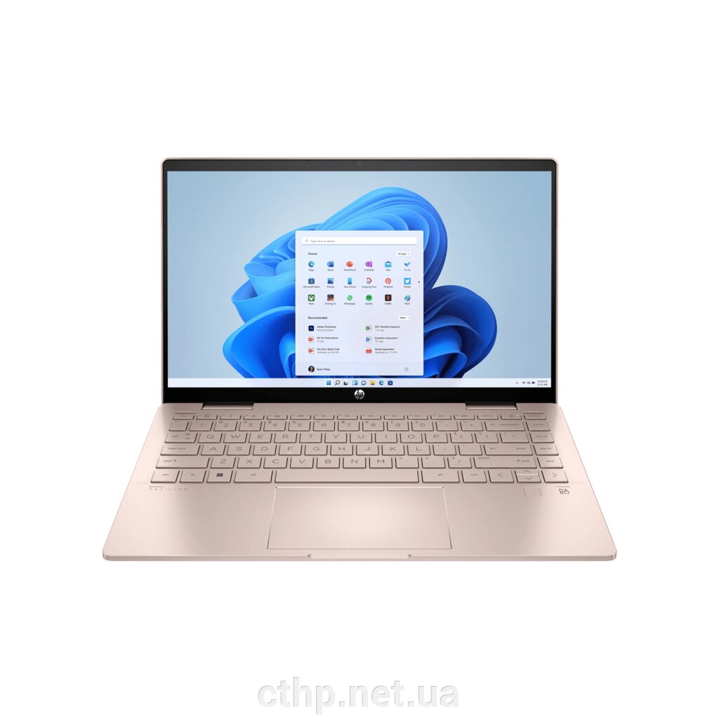 Ноутбук HP Pavilion x360 14-ek1006ua Pale Rose Gold (832S7EA) від компанії Cthp - фото 1