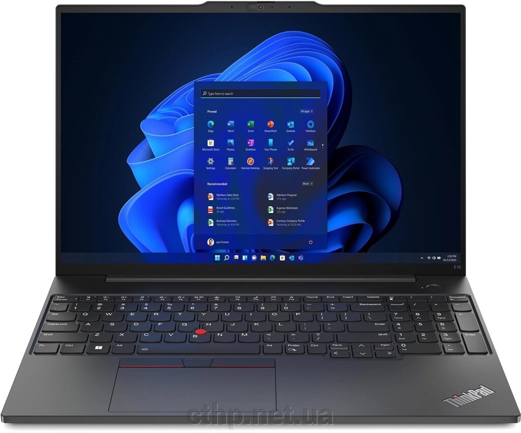 Ноутбук Lenovo ThinkPad E16 Gen 1 (21JT000BPB) від компанії Cthp - фото 1