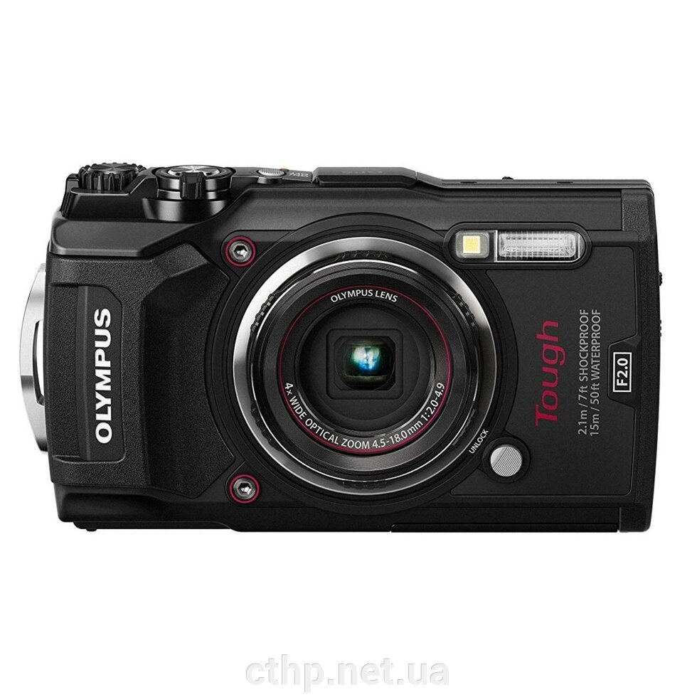 Olympus Stylus Tough TG-5 Black від компанії Cthp - фото 1